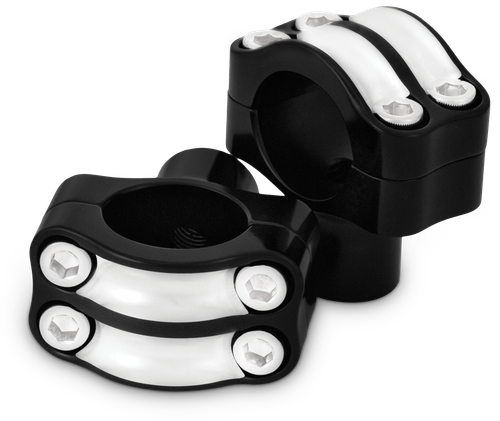Reaper 1-1/2" Risers 1.25" Bar Set - Black Machined