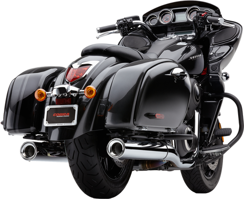 Slip On Billet Tips Chrome Kaw Voyager/vaquero