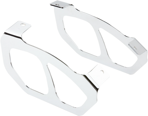Saddlebag Lid Guards Chrome Kaw Nomad/voyager 1700