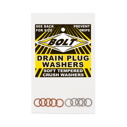 Banjo Crush Washers 10mm 10/pk 5 Aluminum & 5 Copper