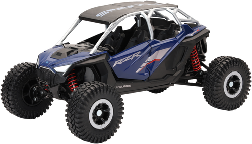 1:18 Scale Polaris Rzr Pro R4 Rock Crawler Azure Crystal