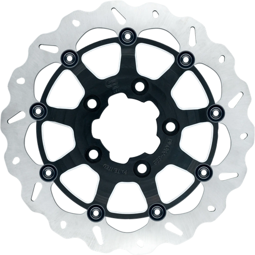 Rotor 13" Floating Wave Radial Fr Black
