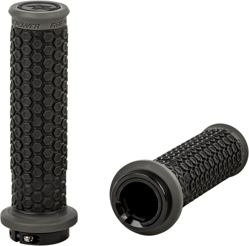 Pilot Atv Lock-on Grips Black/gray
