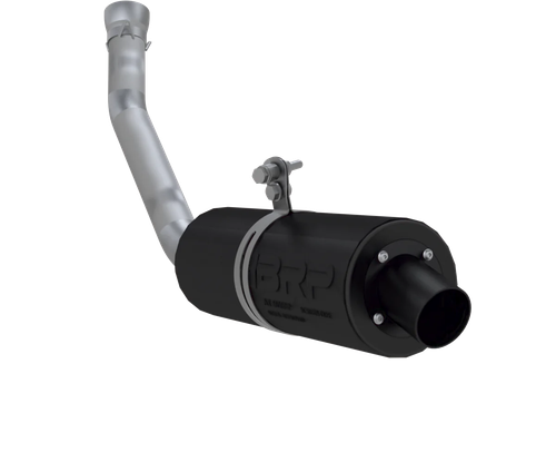 Single Slip-on System W/ 4.25" Sport Muffler Blk