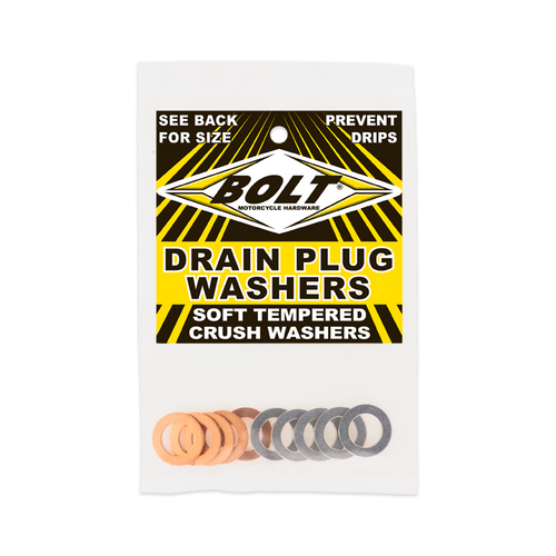 Crush Washers 12x20mm 10/pk 5 Aluminum & 5 Copper