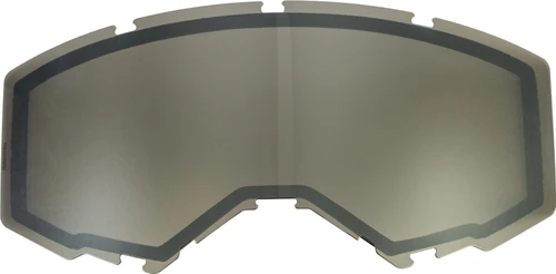 Dual Lens W/o Vents Adult Silver Mirror/smoke
