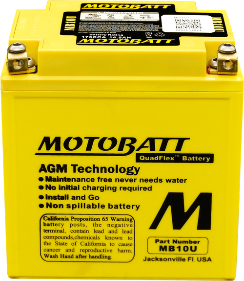 Battery Mb10u Sealed Factory Activated
