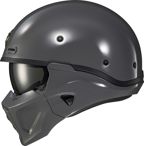 Covert X Open-face Helmet Cement Grey Md