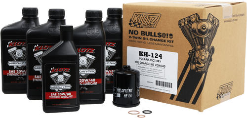 Victory 4.5qt Synthetic Oil Change Kit