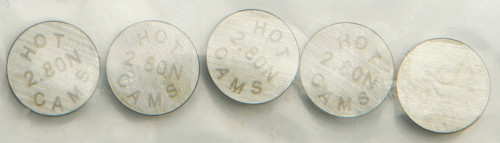 Valve Shims 9.48x2.80mm 5/pk