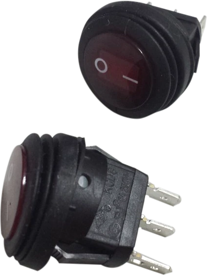 Round Rocker Switch