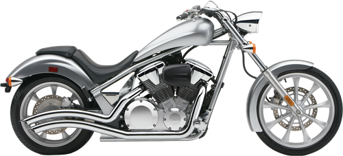 Speedster Swept F/s Chrome Hon Vtx1300c 04-09