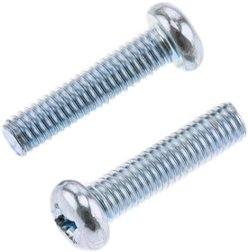 Pan Head Phillips Screw 6x1.0x25mm 10/pk