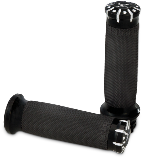 Hawk Billet Handle Grip Set 82-17 Dual Cable Set