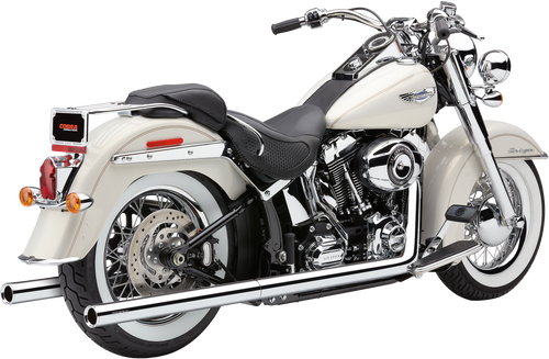 Bad Hombre True Duals Chrome Softail 12-17