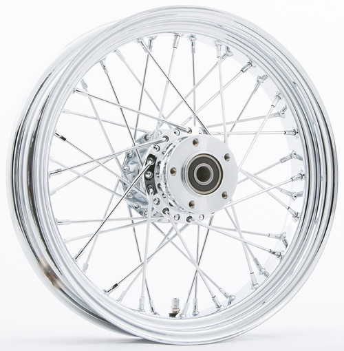 Rr 40-spk Chrome 18x3.5 Bt/xl-hub 3/4" Axl 00 Ltr