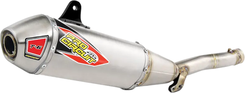 T-6 Stainless Slip-on W/removable Spark Arrestor
