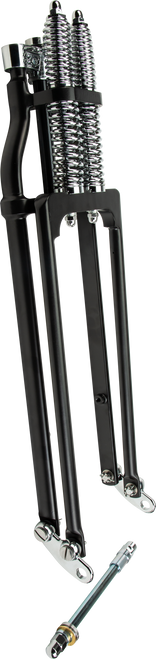 Springer Fork Tapered Leg Std Black