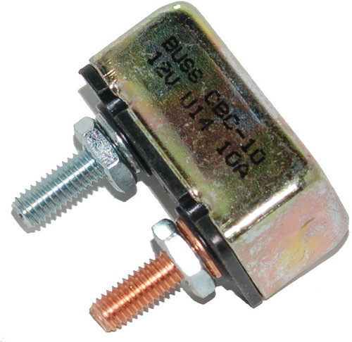 Univ 10-amp Circuit Breaker Oem # 74590-93 10-32 Studs Ea