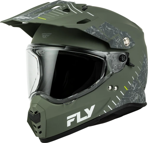 Fly Trekker Granite Helmet Matte Sage/grey Xs