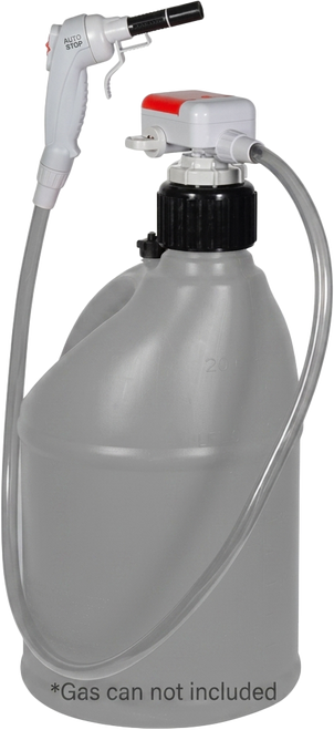 Battery Powered Fuel Pump W/ Pow Nozzle & Adapter Trfa03-xl