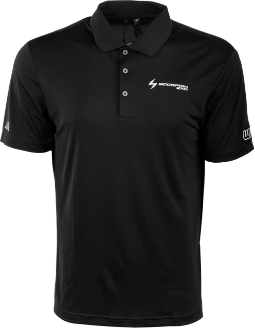 Scorpion Polo Black/white Lg