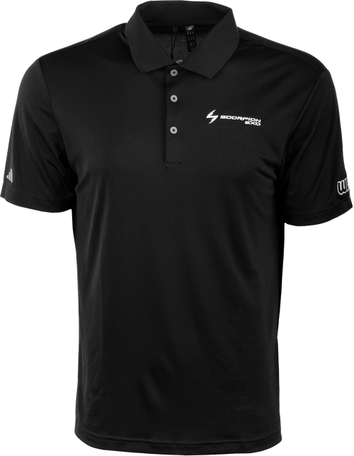 Scorpion Polo Black/white 3x