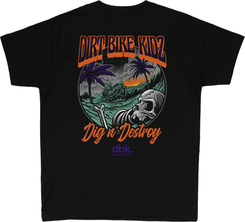 Boneyard Youth Tee Black Yx