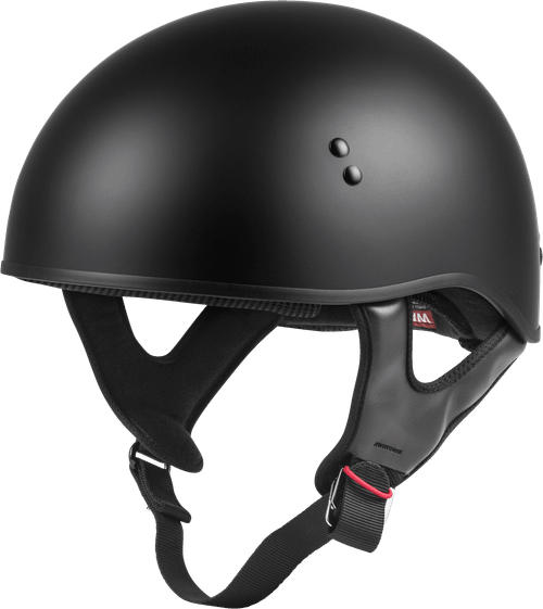 HH-45 HALF HELMET NAKED MATTE BLACK XS
