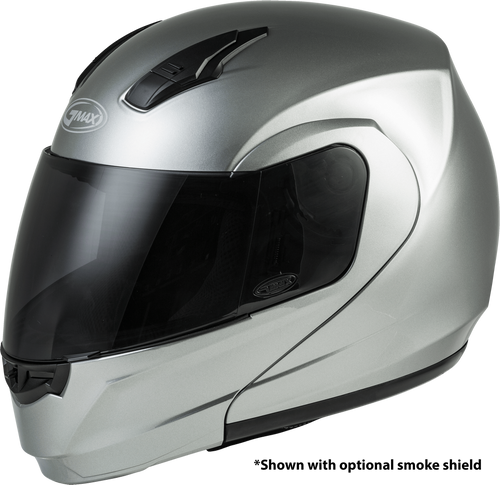 MD-04 MODULAR HELMET METALLIC SILVER SM
