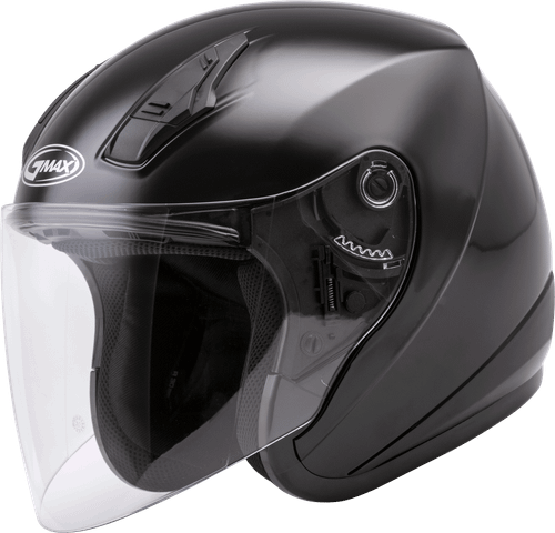 OF-17 OPEN-FACE HELMET BLACK XS