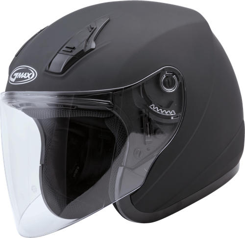 OF-17 OPEN-FACE HELMET MATTE BLACK XS