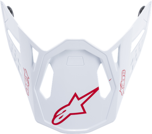 M10 DYNO HELMET VISOR RED/WHITE