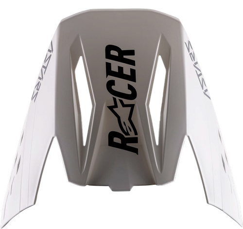 VISOR S-M5 - RAYON MATTE WHITE/BLACK