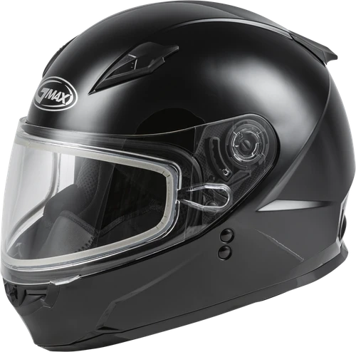 YOUTH GM-49Y FULL-FACE SNOW HELMET BLACK YL