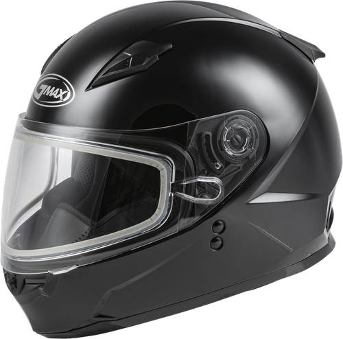 YOUTH GM-49Y FULL-FACE SNOW HELMET BLACK YM