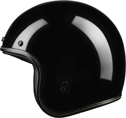 .38 RETRO HELMET GLOSS BLACK XS