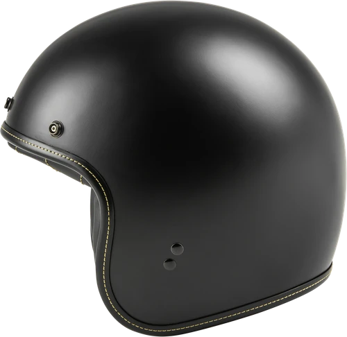.38 RETRO HELMET MATTE BLACK XS