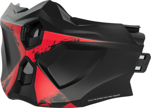 COVERT X FACE MASK RAY MATTE RED