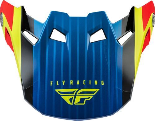 FORMULA CARBON PRIME VISOR HI-VIS/BLUE/RED XL/2X