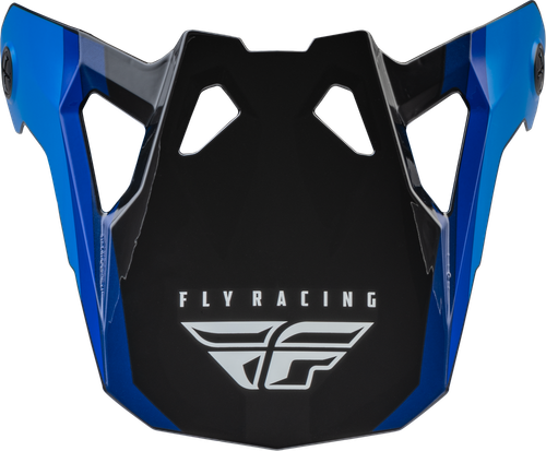 FORMULA CP RUSH HELMET VISOR BLACK/BLUE/WHITE MD-2X