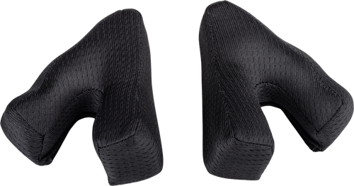 RAYCE HELMET CHEEK PAD BLACK SM 35MM