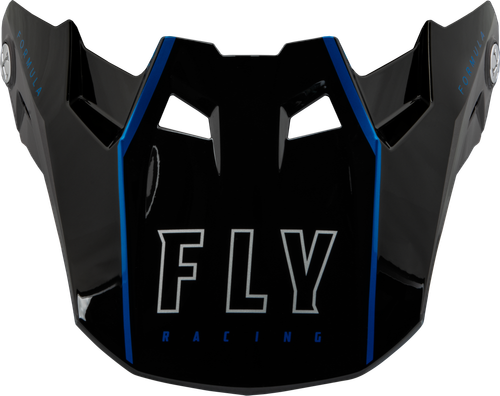 FORMULA CARBON TRACER VISOR BLUE/BLACK YL/SM