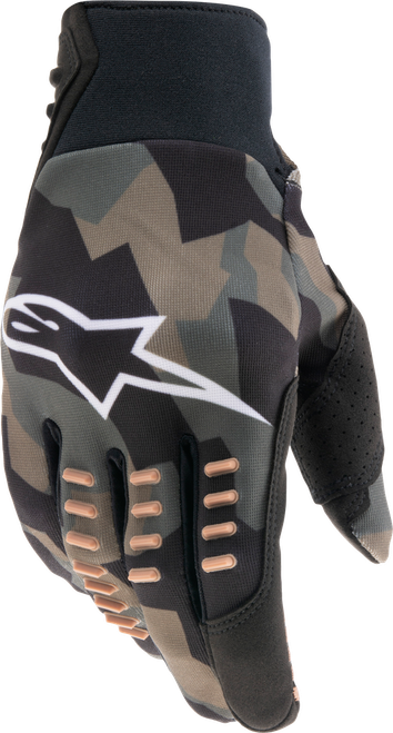 SMX-E GLOVES BLACK/CAMO/SAND LG