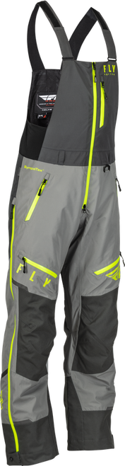 INCLINE BIB BLACK/GREY/HI-VIS 2X