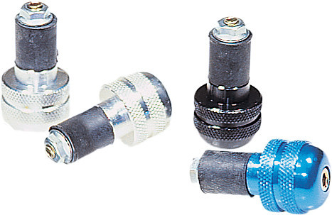 ALUMINUM BAR ENDS BLACK
