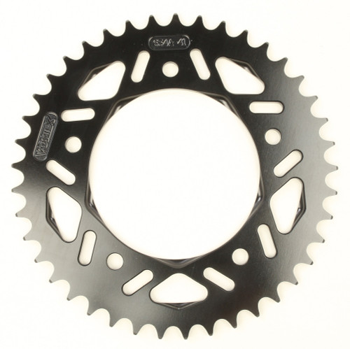 REAR F5 SPROCKET ALUMINUM 41T-520 BLK HC YAM
