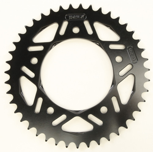 REAR F5 SPROCKET ALUMINUM 43T-525 BLK HC YAM