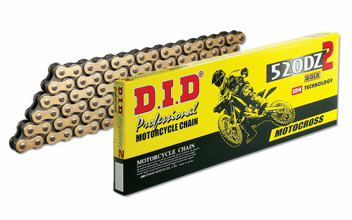 HI-PERFORMANCE 520DZ2-120 RACING CHAIN GOLD