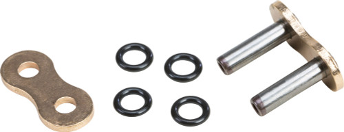 O-RING RIVET MASTER LINK 525 GOLD